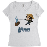 Vintage Video Games  Game Character Anime Women's Triblend Scoop T-shirt | Artistshot