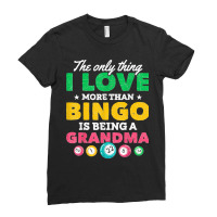 Mothers Day Bingo Lover Grandma Gambling Lottery Hobby Bingo Ladies Fitted T-shirt | Artistshot