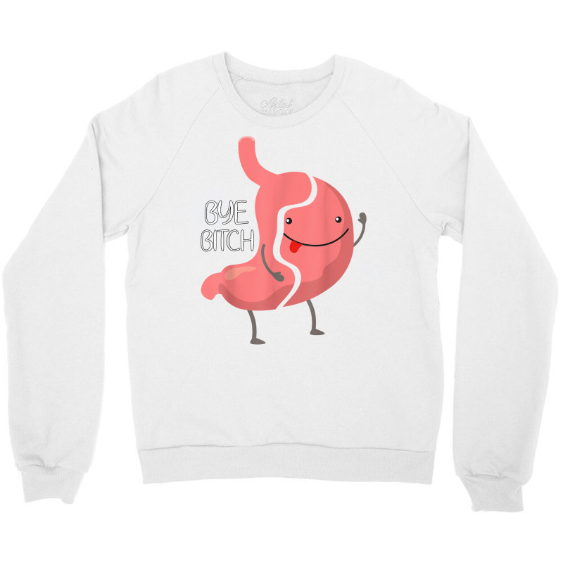 Funny Gastric Sleeve Bariatric Vsg Surgery Gastric Awareness T Shirt Crewneck Sweatshirt by cm-arts | Artistshot