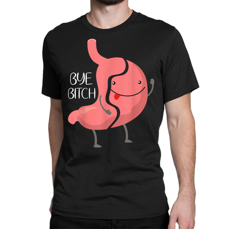 Funny Gastric Sleeve Bariatric Vsg Surgery Gastric Awareness T Shirt Classic T-shirt by cm-arts | Artistshot