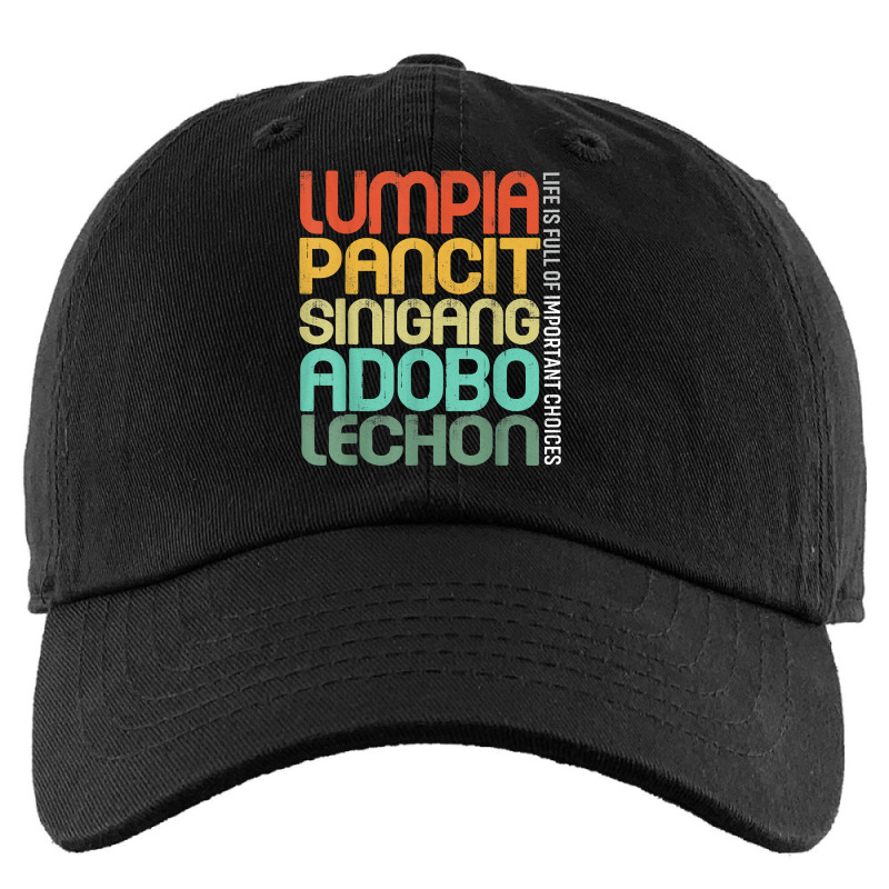 Filipino Philippine Food Lumpia Pancit Sinigang Adobo Lechon T Shirt Kids Cap by cm-arts | Artistshot