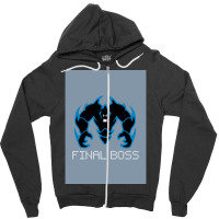 Final Boss Spiral Notebook Zipper Hoodie | Artistshot