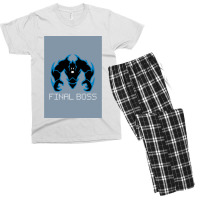 Final Boss Spiral Notebook Men's T-shirt Pajama Set | Artistshot