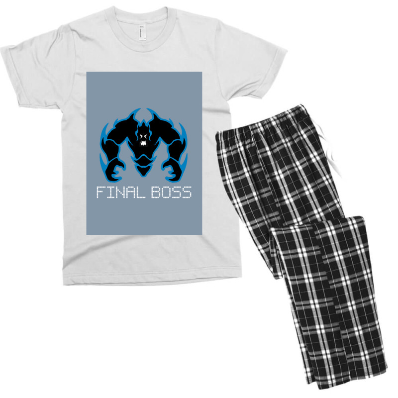 Final Boss Spiral Notebook Men's T-shirt Pajama Set by PamelaAnnHarris | Artistshot