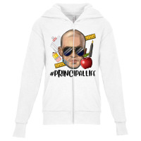 Bald Man Principal Life Youth Zipper Hoodie | Artistshot