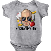 Bald Man Principal Life Baby Bodysuit | Artistshot