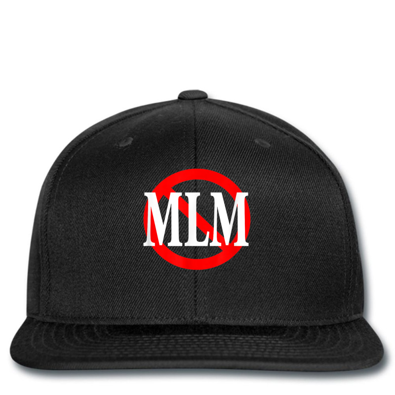 No Mlm Funny Anti Mlm Pyramid Scheme Tshirt Printed Hat | Artistshot