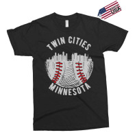 Cool Twin Cities Minnesota Mn Baseball Skyline St. Paulmpls Exclusive T-shirt | Artistshot