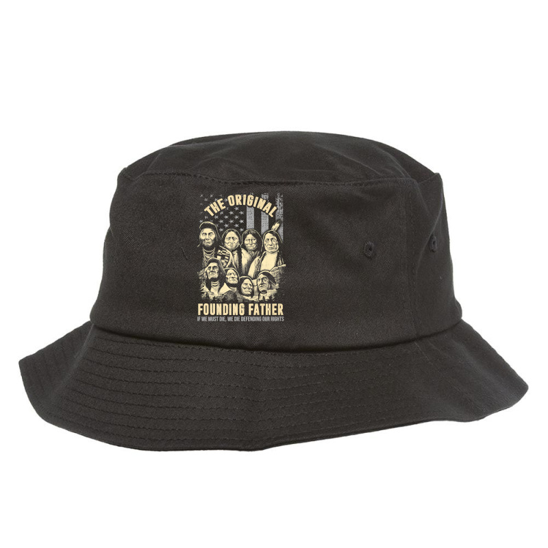 Original Founding Fathers Native American Indian Tribe Pride Premium T Bucket Hat | Artistshot