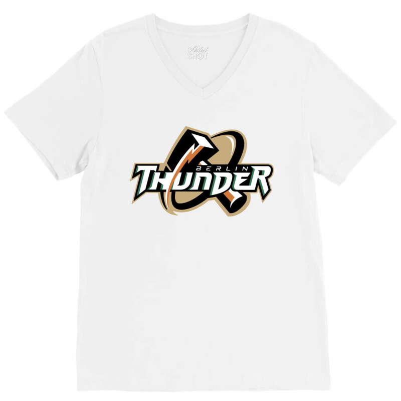 Berlin Thunder V-neck Tee | Artistshot