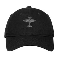 Mens Airplane Aviation Design With Phonetic Alphabet For A Pilot Adjustable Cap | Artistshot