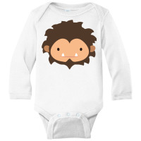 Sneaky Sasquatch Big Head Long Sleeve Baby Bodysuit | Artistshot