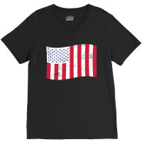 Usa Civil Flag Of Peacetime – American States V-neck Tee | Artistshot