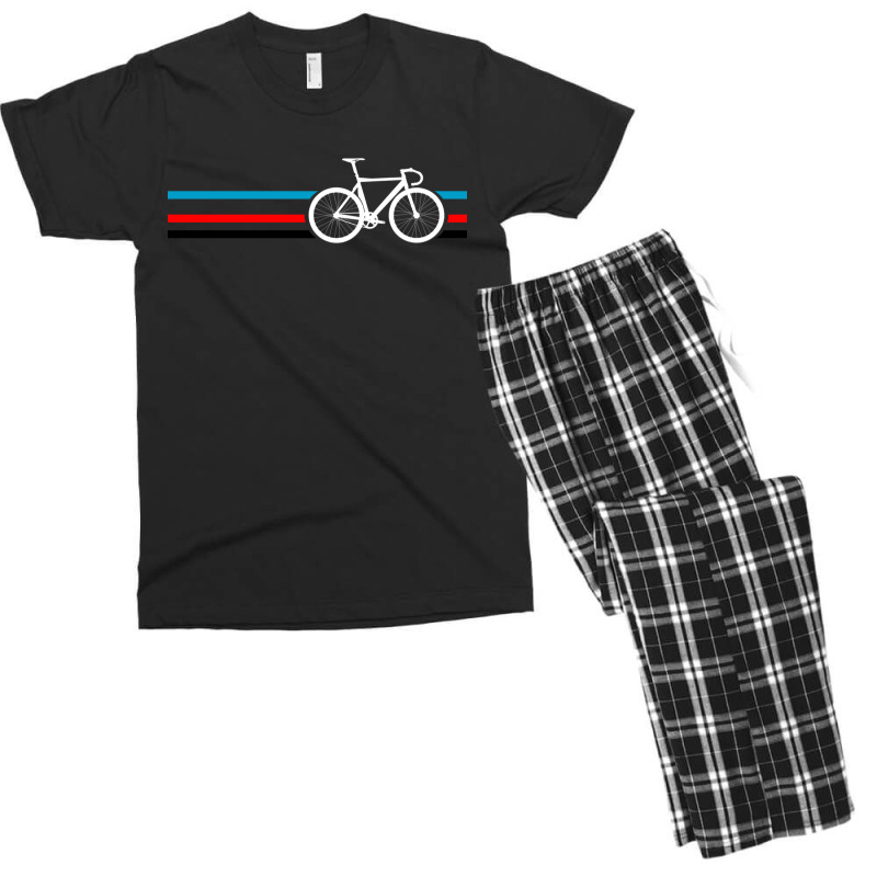 Bike Stripes Velodrome Men's T-shirt Pajama Set | Artistshot