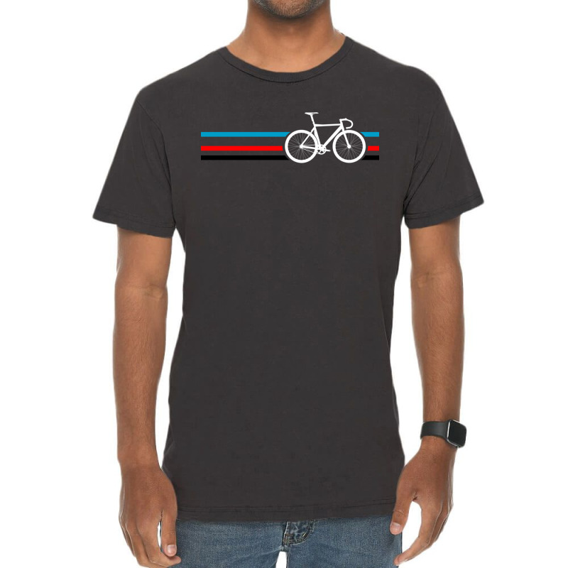 Bike Stripes Velodrome Vintage T-shirt | Artistshot