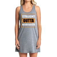 Straight Outta Hendersonville Tennessee Usa Distressed Humor T Shirt Tank Dress | Artistshot