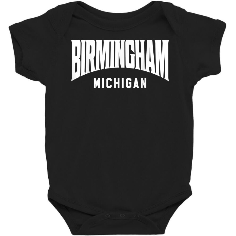 Birmingham Michigan T Shirt Baby Bodysuit by cm-arts | Artistshot