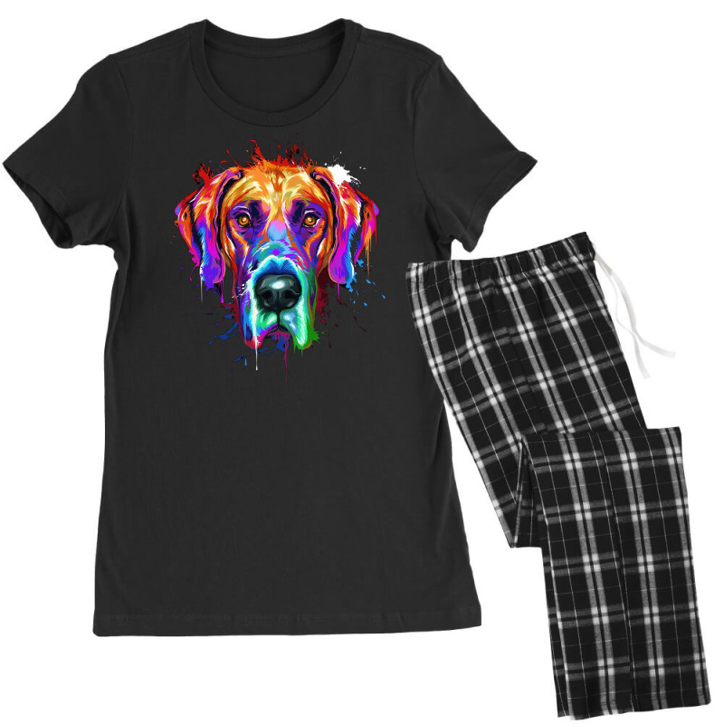 Dane Puppy Lover Women's Pajamas Set | Artistshot