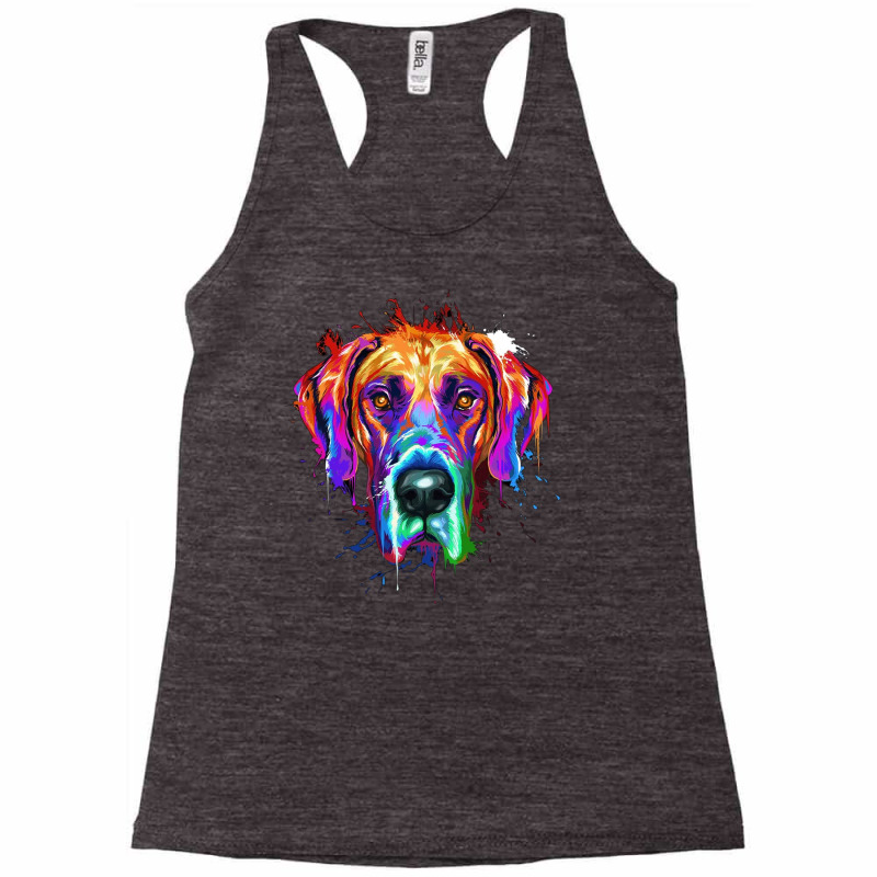 Dane Puppy Lover Racerback Tank | Artistshot