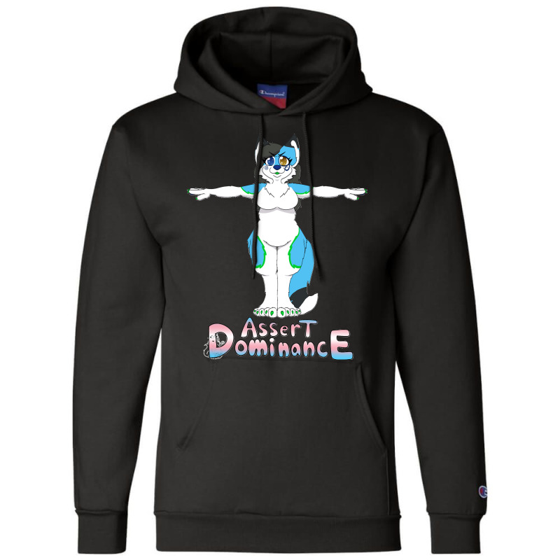 Assert Dominance Champion Hoodie by cm-arts | Artistshot