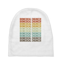 Biomedical Engineer Retro T Shirt Baby Beanies | Artistshot