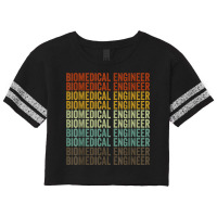 Biomedical Engineer Retro T Shirt Scorecard Crop Tee | Artistshot