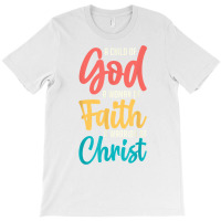 Jesus A Child Of God A Woman Of Faith A Warrior Of Christ T Shirt T-shirt | Artistshot