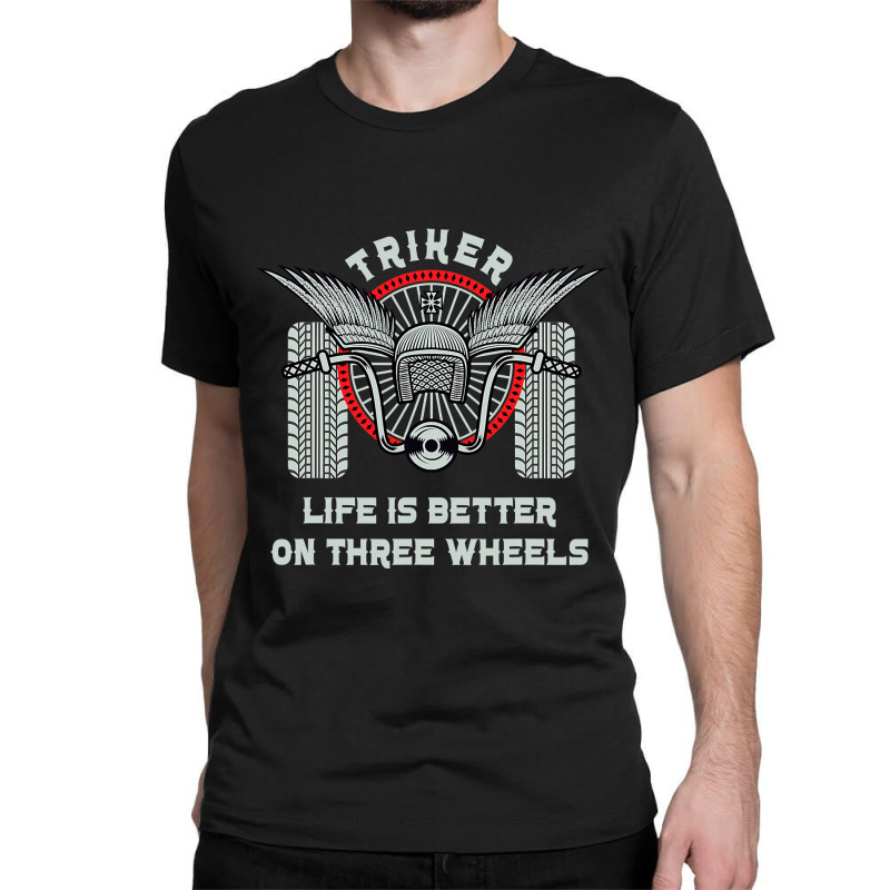 Motorcycle Trike Biker Motortrike Triker Motor Bike Gift Classic T-shirt by cm-arts | Artistshot