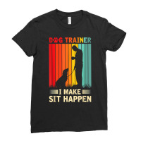 Dog Agility Training Women Men Dog Trainer T Shirt Ladies Fitted T-shirt | Artistshot