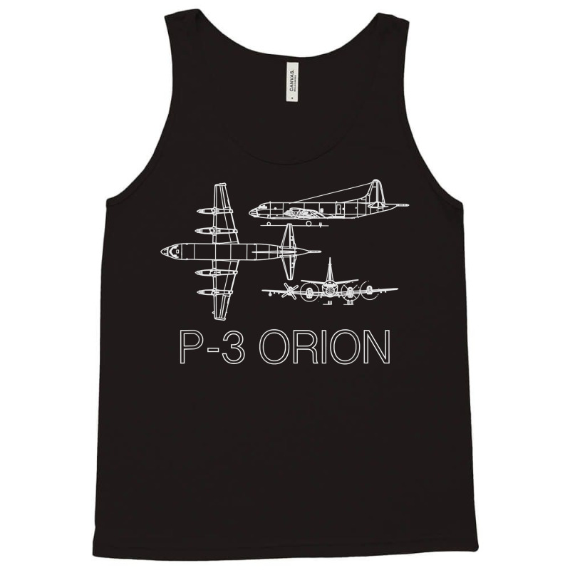 P3 Orion Navy Aircraft Crew Veteran Naval Aviation Birthday Gift Tank Top by MinnieMassella | Artistshot