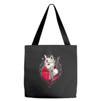 Pagan Occult Japan Flag Kawaii Anime Cat Samurai Pastel Goth T Shirt Tote Bags | Artistshot