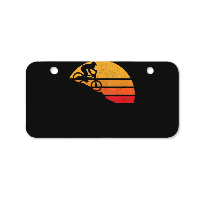 Mountain Bike Vintage Mtb Downhill Biking Cycling Biker Gift Bicycle License Plate | Artistshot