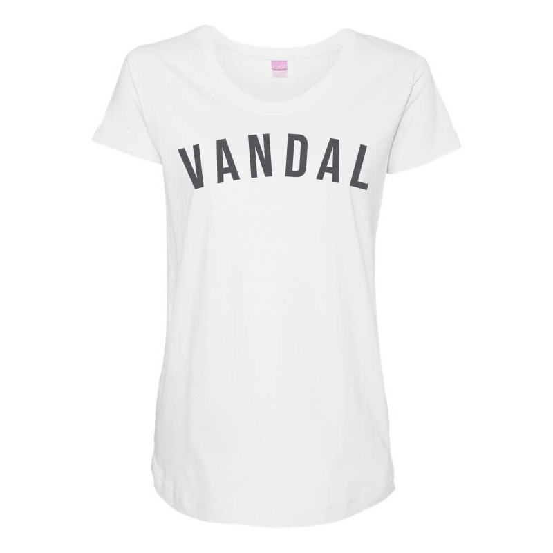 Vandal By Kid Vandal Pullover Hoodie Maternity Scoop Neck T-shirt | Artistshot