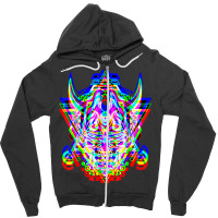 Samurai Mask Anime Demon Bushido Warrior Aesthetic Japanese T Shirt Zipper Hoodie | Artistshot