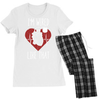 I'm Wired Like That Icd Surgery Cardiac Pacemaker Pullover Hoodie Women's Pajamas Set | Artistshot