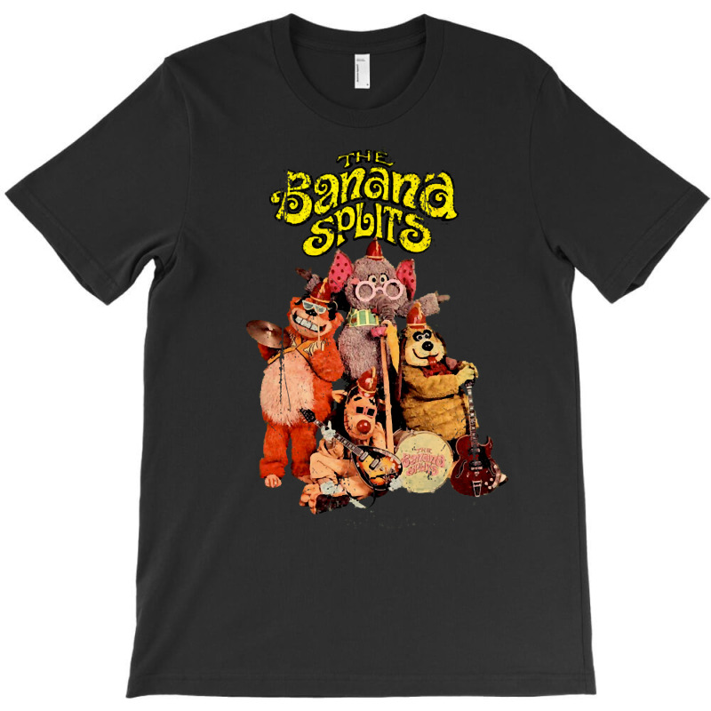 Banana Splits - Distressed, Vintage T-Shirt by poppyallen | Artistshot