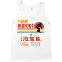 Bigfoot Lives In Burlington New Jersey Sweatshirt Tank Top | Artistshot