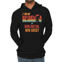 Bigfoot Lives In Burlington New Jersey Sweatshirt Lightweight Hoodie | Artistshot