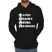 Kpop Ramen Boba Kdrama Korean Lightweight Hoodie | Artistshot