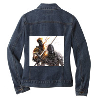 Ashen One And The Tarnished Ladies Denim Jacket | Artistshot