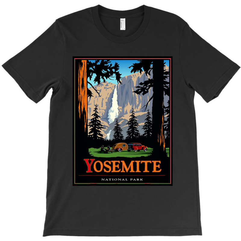 Yosemite Vintage National Park T-shirt | Artistshot