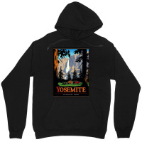 Yosemite Vintage National Park Unisex Hoodie | Artistshot