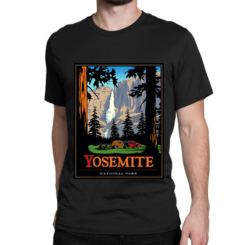 Yosemite Vintage National Park Classic T-shirt | Artistshot