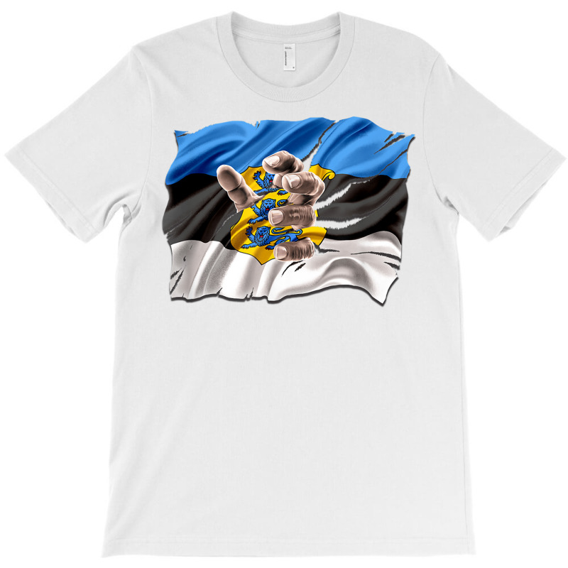 Estonia Flag Shirt Estonian Hand Gift T-shirt | Artistshot