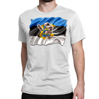 Estonia Flag Shirt Estonian Hand Gift Classic T-shirt | Artistshot