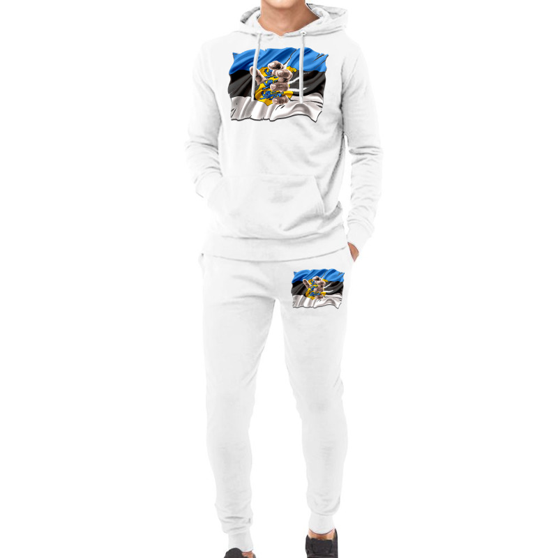 Estonia Flag Shirt Estonian Hand Gift Hoodie & Jogger Set | Artistshot