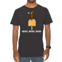 Bigfoot Dabbing Dreidel Funny Hanukkah Jewish Shirt Vintage T-shirt | Artistshot