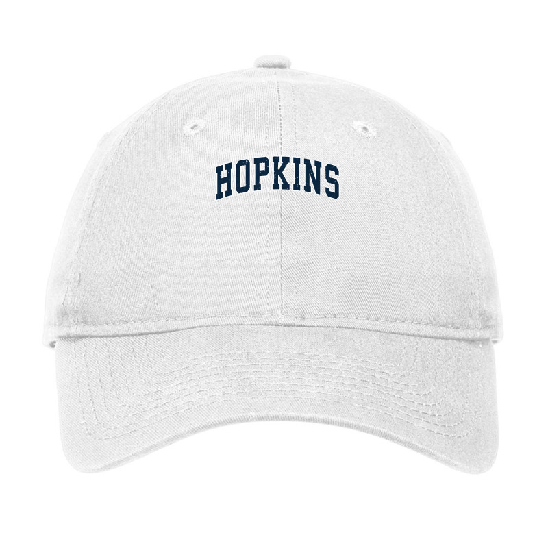 Hopkins Minnesota Mn Vintage Sports Design Navy Design Long Sleeve T S Adjustable Cap | Artistshot