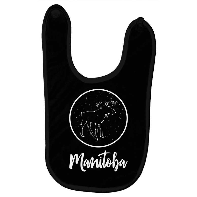 Manitoba Moose Shirt Astrology Star Gazing Inspired Gift Sweatshirt Baby Bibs | Artistshot