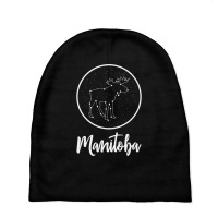 Manitoba Moose Shirt Astrology Star Gazing Inspired Gift Sweatshirt Baby Beanies | Artistshot